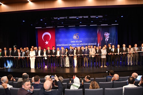 Çorlu Ticaret Ve Sanayi Odası Enis Sülün Konferans Salonu Ve Gösteri Merkezi’nin Açılışı Yapıldı 
