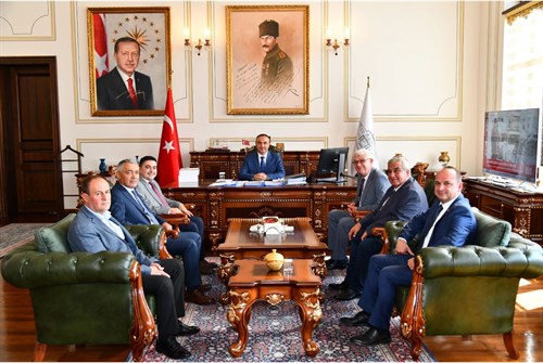 Malkara Ticaret ve Sanayi Odası Başkan ve Üyelerinden Vali Soytürk’e Ziyaret